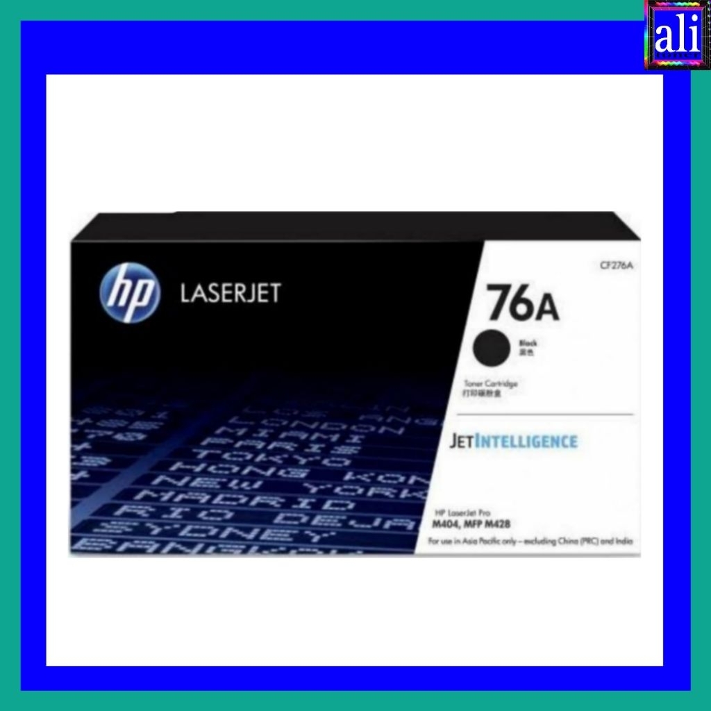 TONER CARTRIDGE HP LASERJET 76A (CF276A) BLACK MONO ORIGINAL untuk printer : Seri LaserJet Pro M404:
