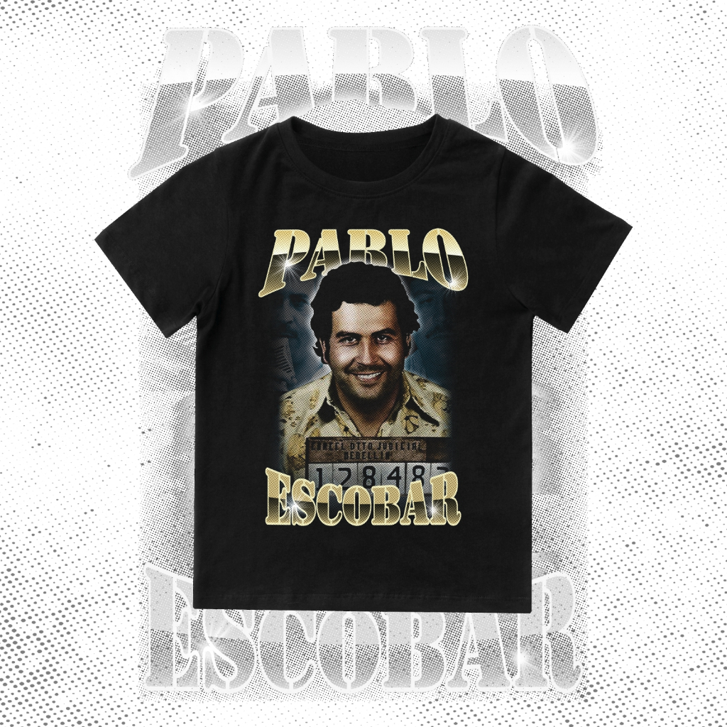Kaos Pablo Escobar  / Baju Pablo Escobar / Kaos Baju Skena