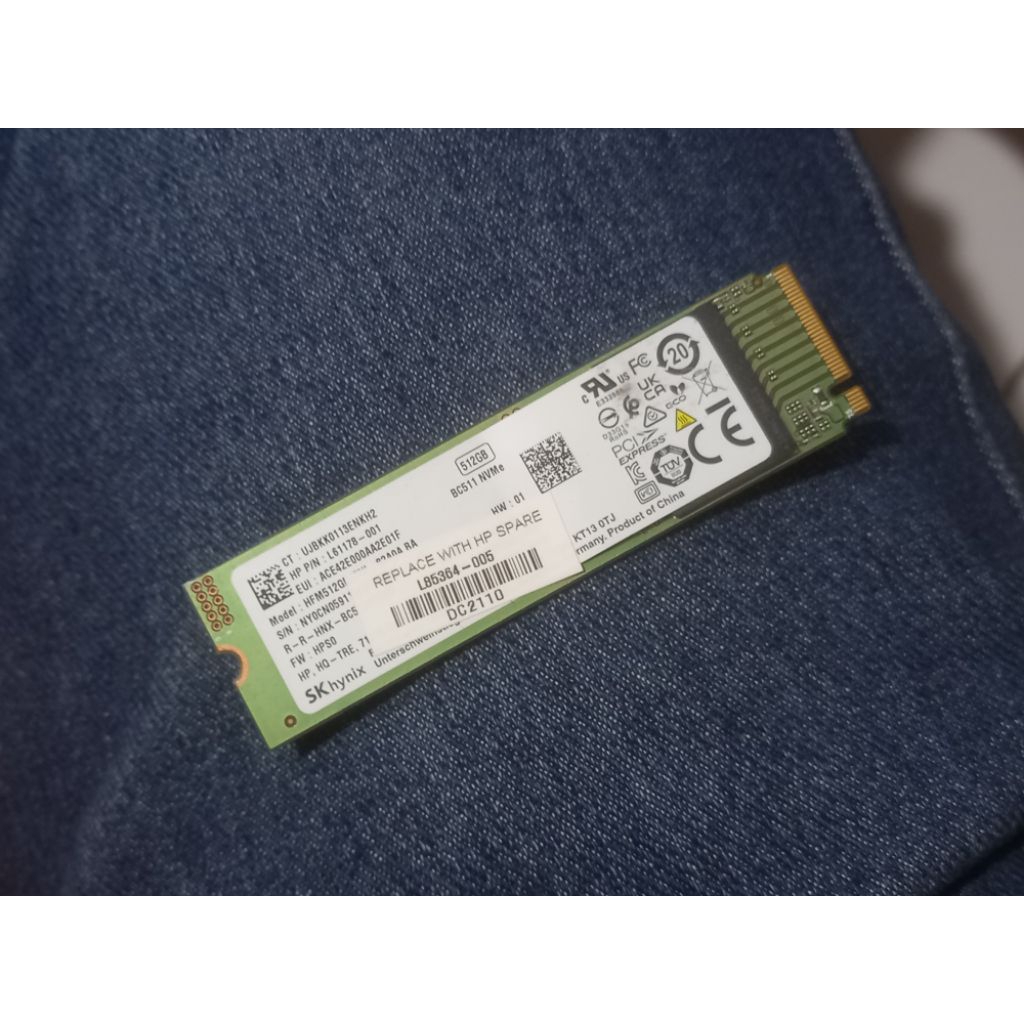 ssd nmve sk hynix 512gb