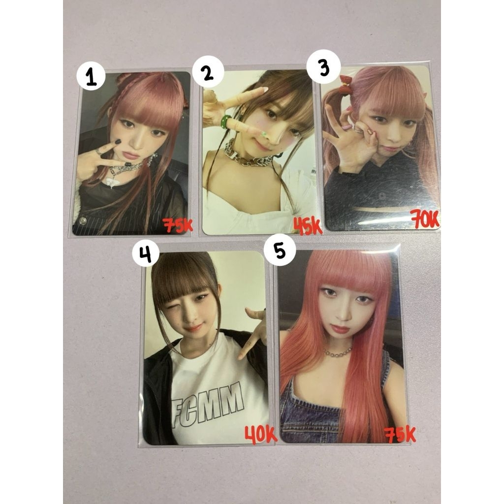 photocard official rei ive