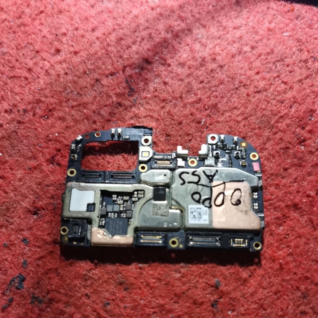 mesin oppo a5s mesin untuk bahan bukan normal ic cpu emmc ada.