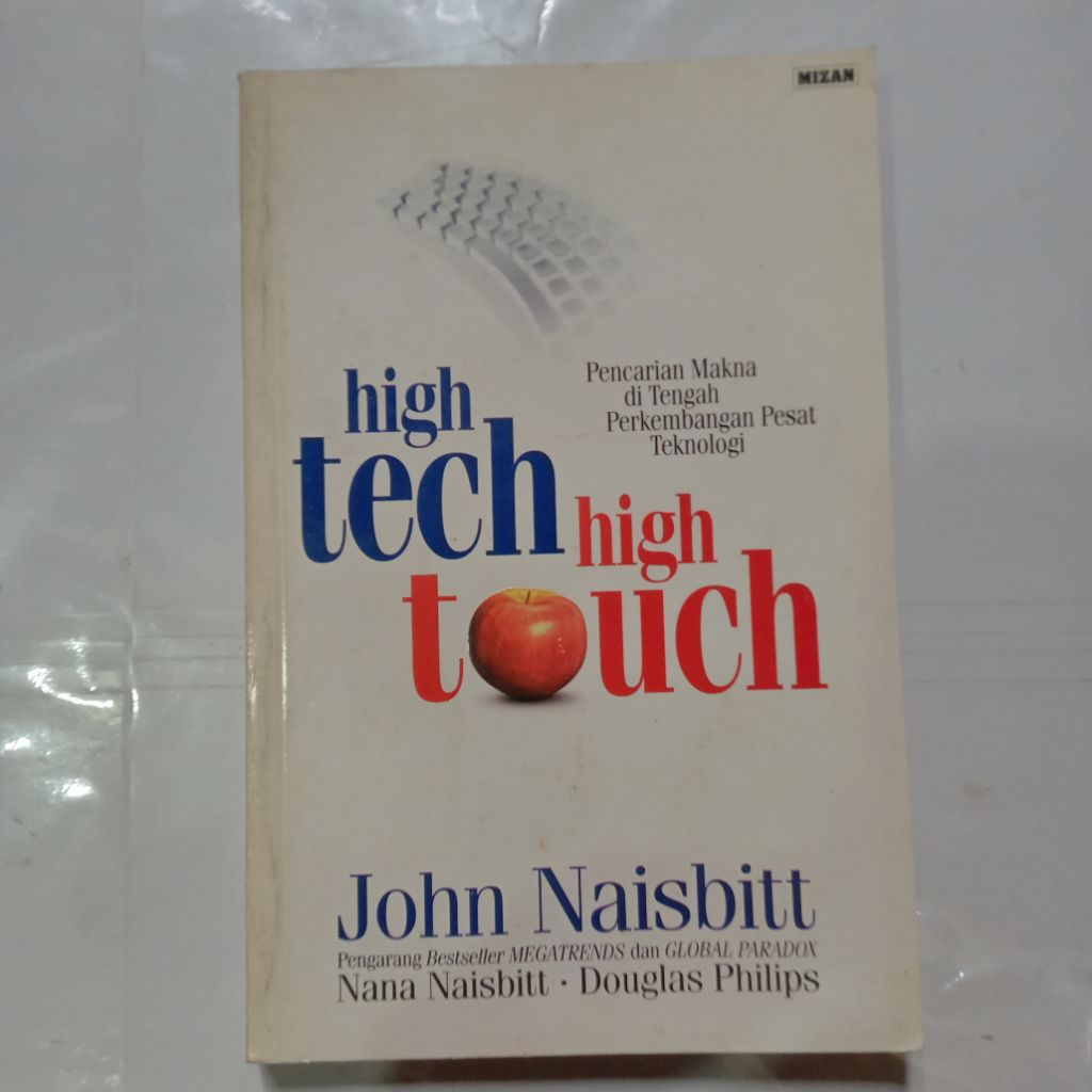 Buku HIGH TECH HIGH TOUCH-JOHN NAISBITT