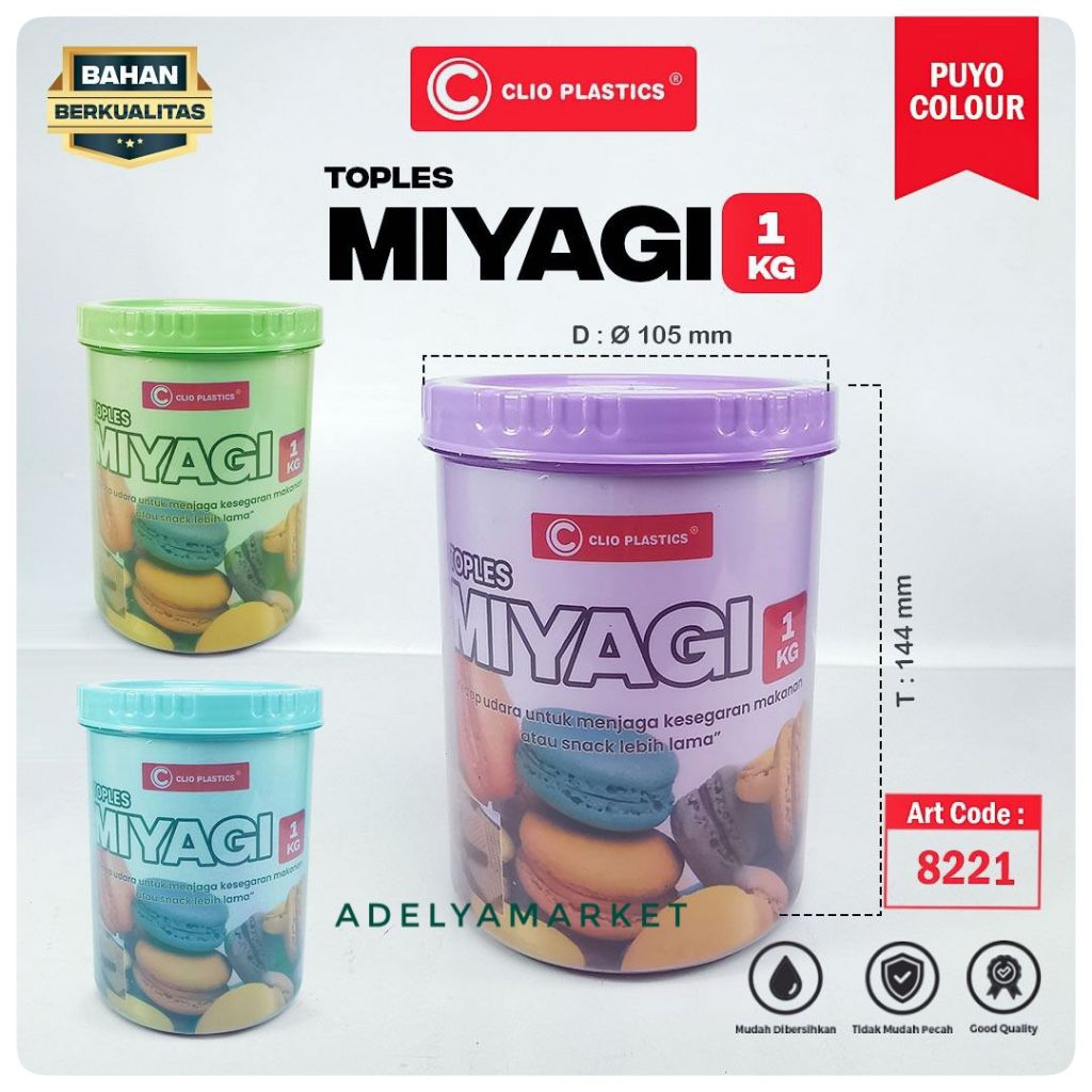 Toples 1 kg Miyagi / Toples drat