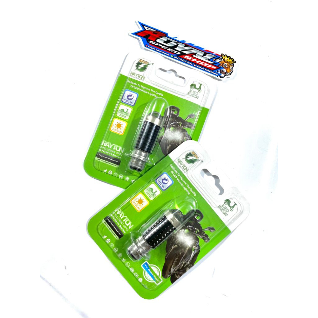 LAMPU LED RTD RAYTON H6 LAMPU H6 RTD M11 LASER PUTIH KUNING