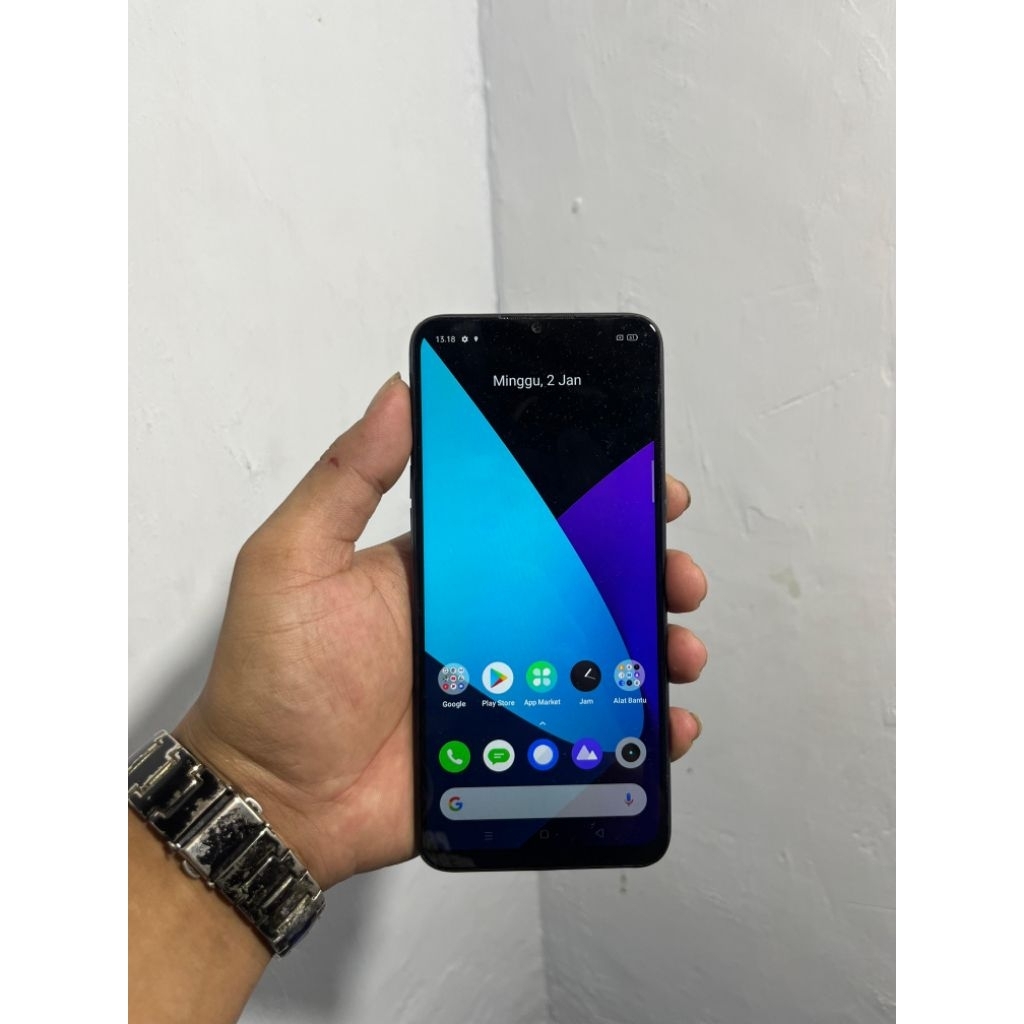 realmi 5 hp second berkualitas/bergaransi