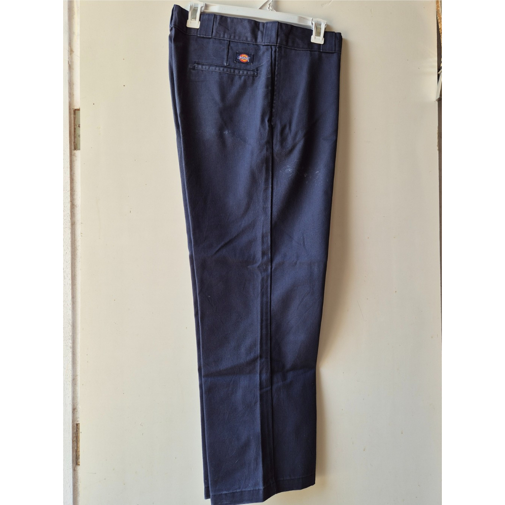 Dickies 874 Original Fit Navy Blue Celana Panjang Chinos Pria Size 35