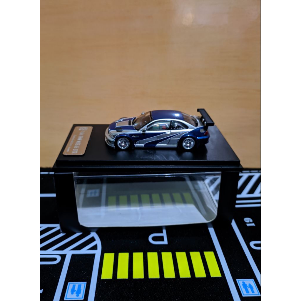 DCM MODEL BMW M3 GTR E46 NFS MOST WANTED (UNSEALED)