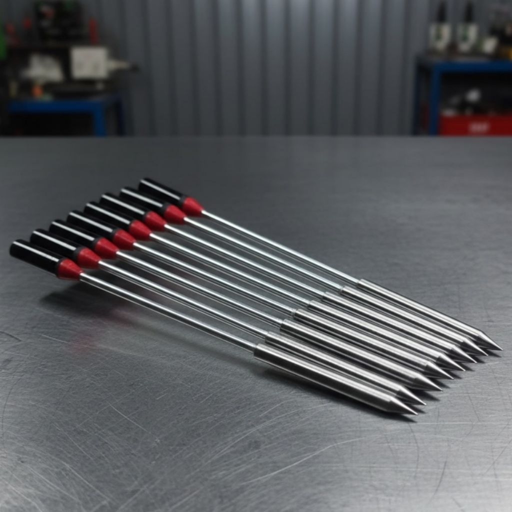 Paser Ikan 6mm mata paser ikan logam (Isi 10 Biji) 8cm-14cm