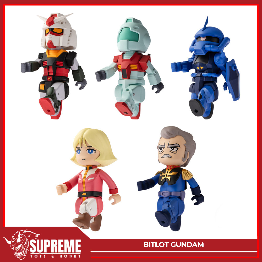 bitlot Mobile Suit Gundam 2 - RX-78-2 Gundam Real Type Color / GM / Gouf / Sayla Mass / Ramba Ral