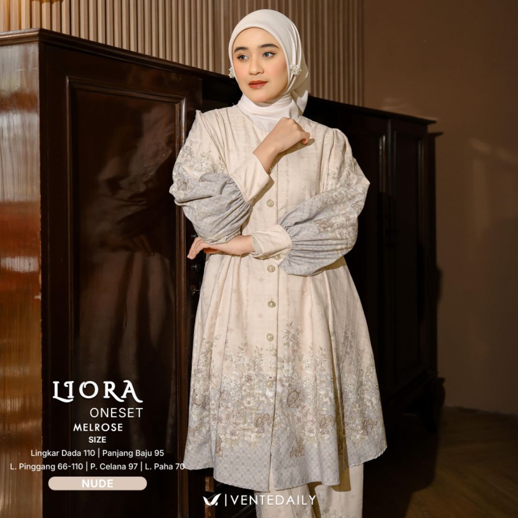 [NEW] SETELAN WANITA LIORA SET ROK BY VENTEDAILY // FASHION MUSLIM KEKINIAN // WURY BY SHOFIYA