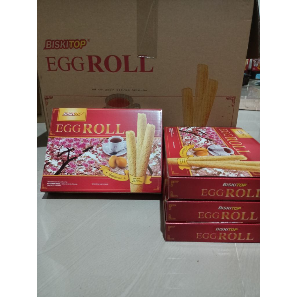 egg roll biskitop