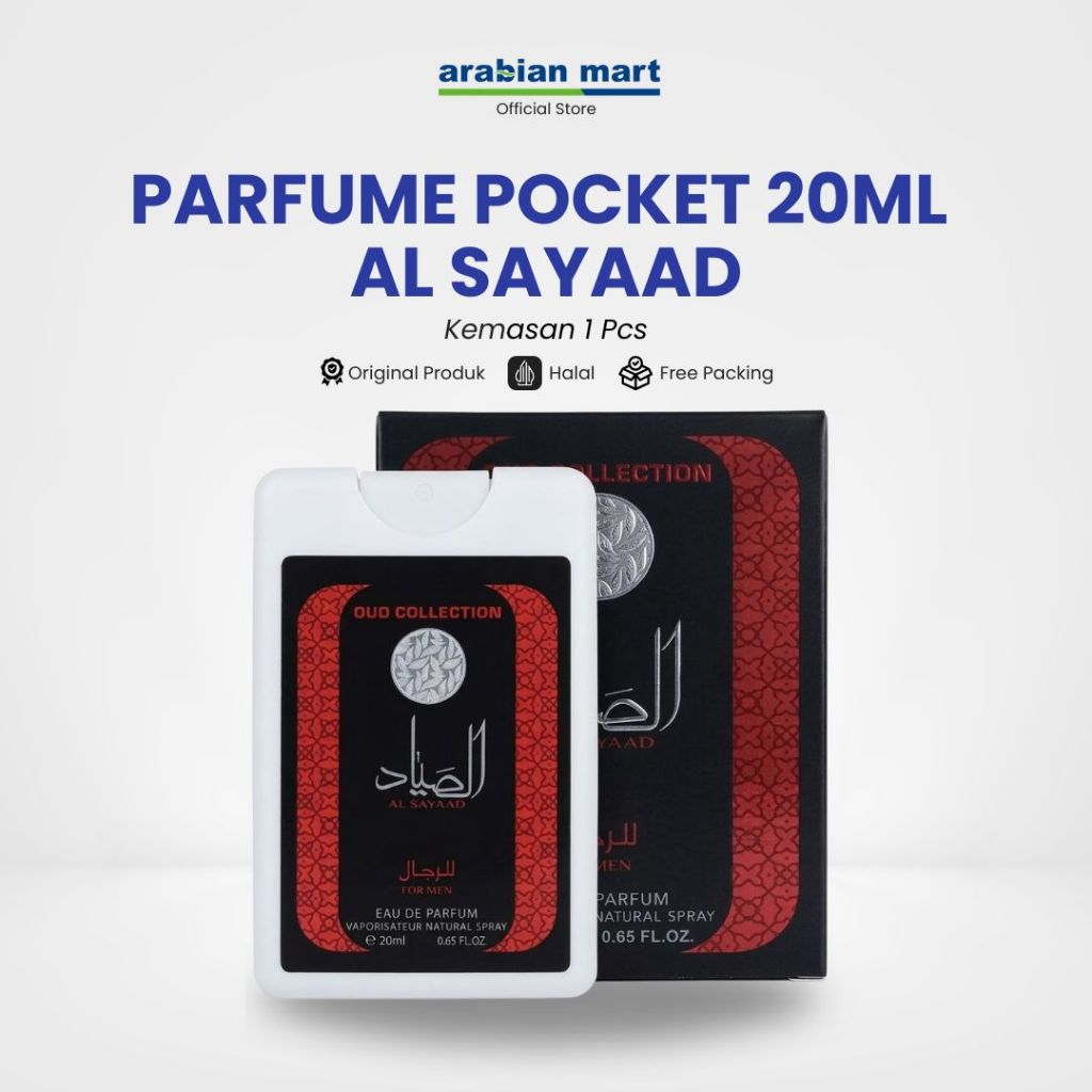Original Parfum Pocket Arab Al Sayaad By Ard Al Zaafaran 20ml Dubai Minyak Wangi Dari Dubai Arab Sau