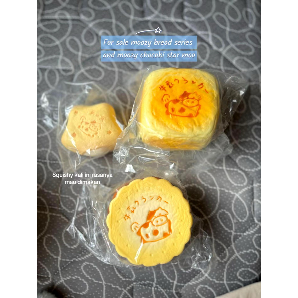 Squishy moozy bread series cookie
