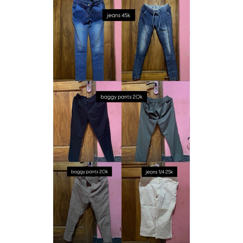 PRELOVED BAGGY PANTS