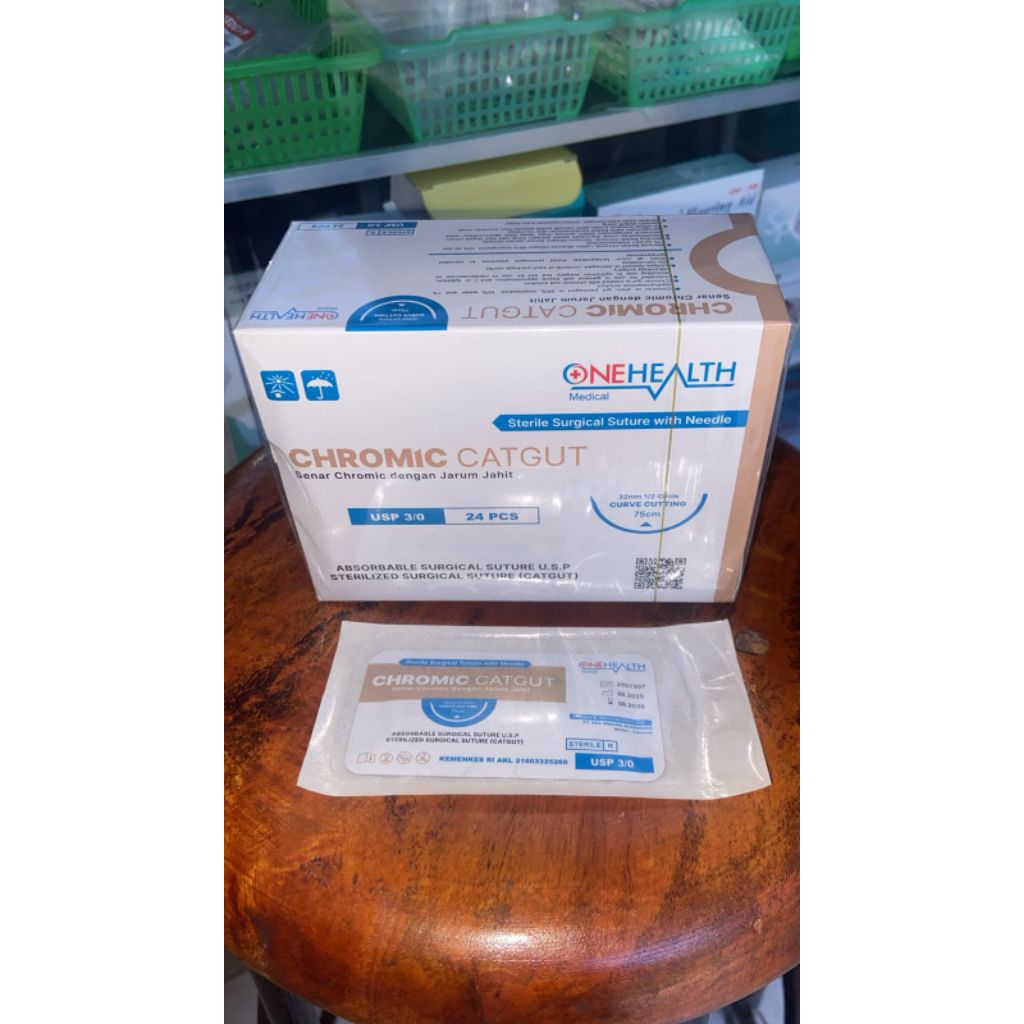 OneHealth / Chromic / Surgical Suture With Neddle / Perbox