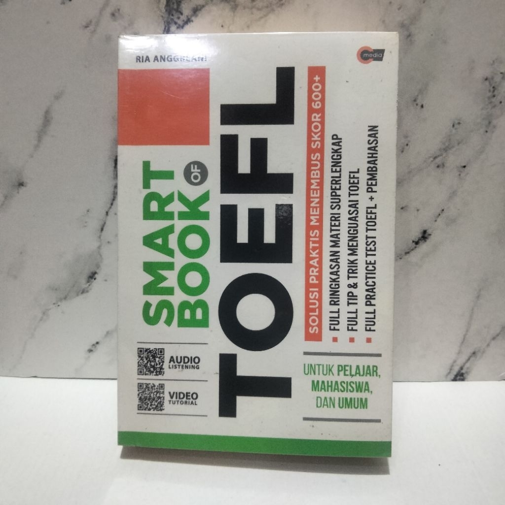 BUKU PRELOVED SMART BOOK TOEFL