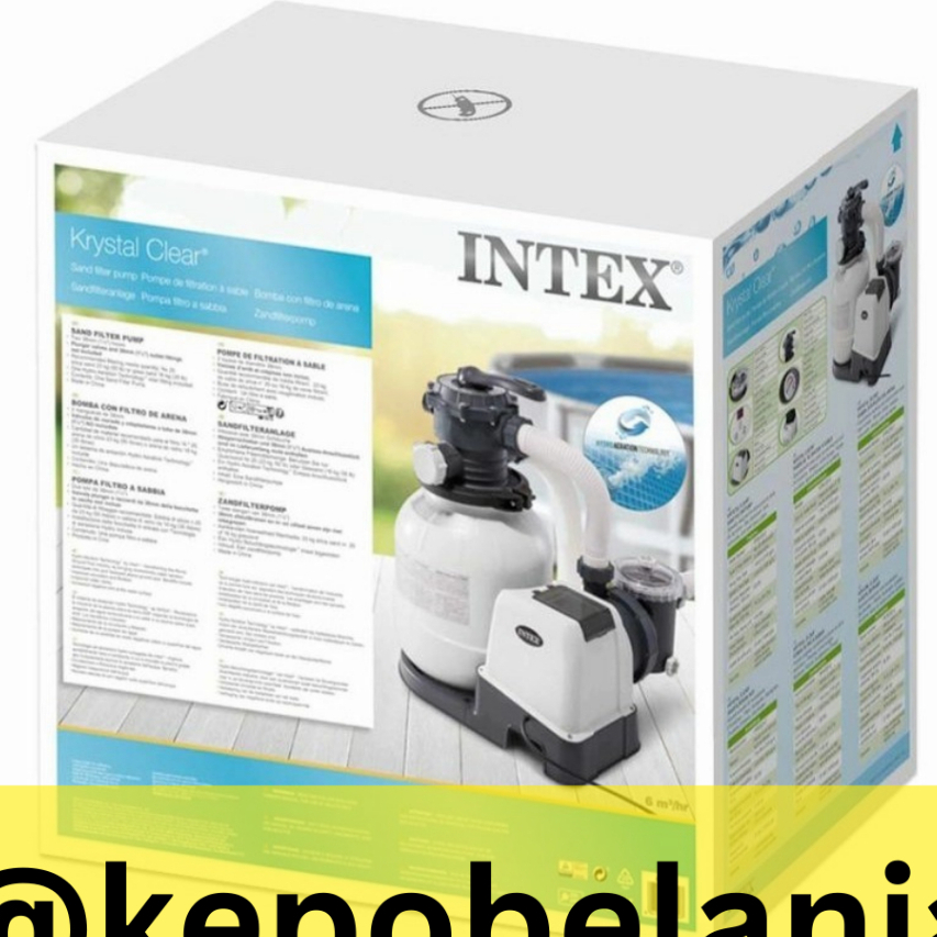 Intex 26646 | Sand Filter Intex 26646 | FILTER INTEX 2100 GPH KOLAM AIR RENANG PUMP