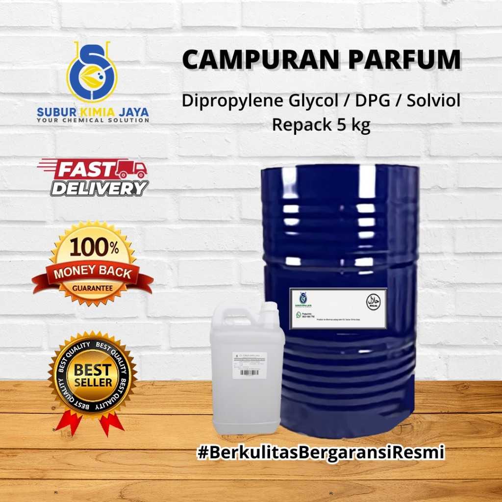 DPG / Solviol / Solfior / Sol - Campuran Biang Parfum non Alkohol 5kg