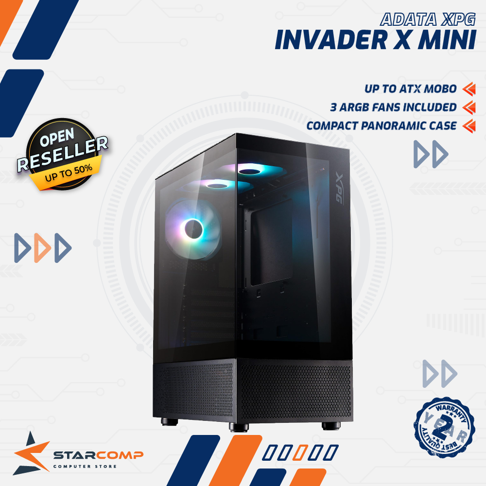 ADATA XPG INVADER X MINI PC CASE ATX Gaming Casing