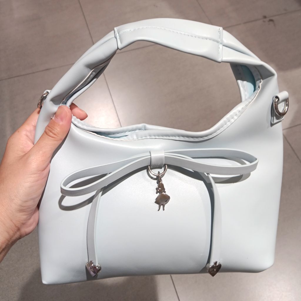 TAS CROSSBODY BAG ALICE IN WONDERLAND BLUE