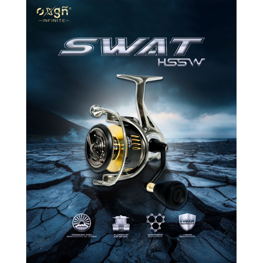 Reel OXGN Infinite SWAT 3000 | 4000 | 6000 HSSW Spinning Power Handle