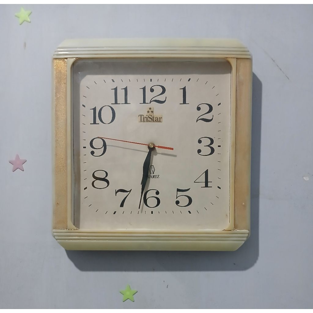 Jam dinding TRISTAR jadul vintage