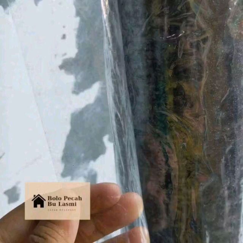 BL - Plastik Mika Bening / Taplak Meja Plastik / Plastik Lentur dan Kaku / Plastik Meja Meteran / Pl