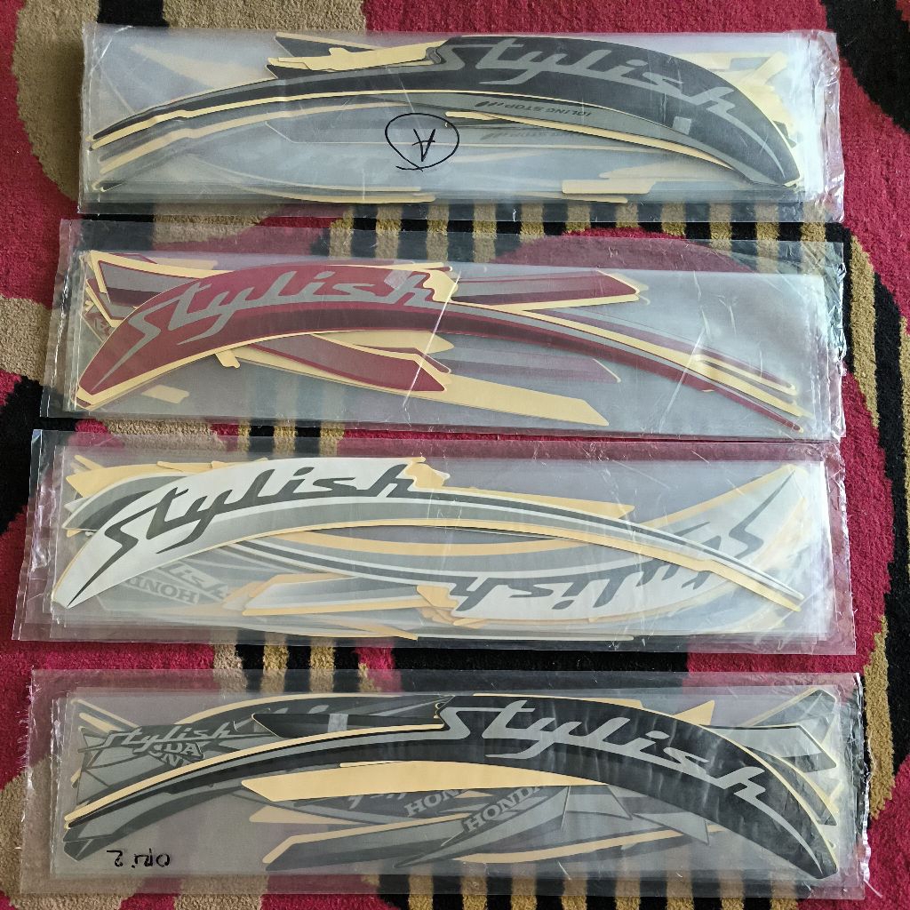 Striping/Lis Body Honda Scoopy Stylish 2019/2020 – Stiker Body Scoopy 1 Set Lengkap