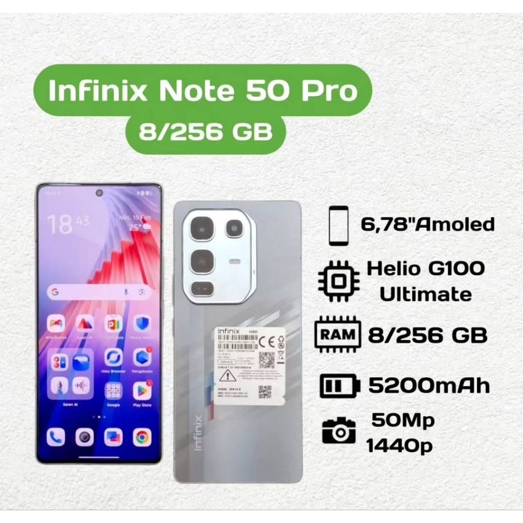 Infinix Note 50 Pro 8/256 GB Second