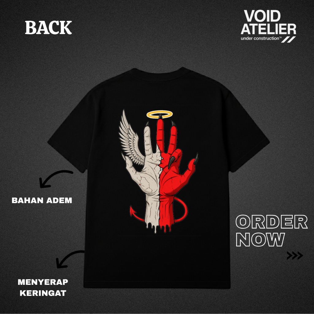 Kaos Eksklusif | Devil & Angel | Void Atelier