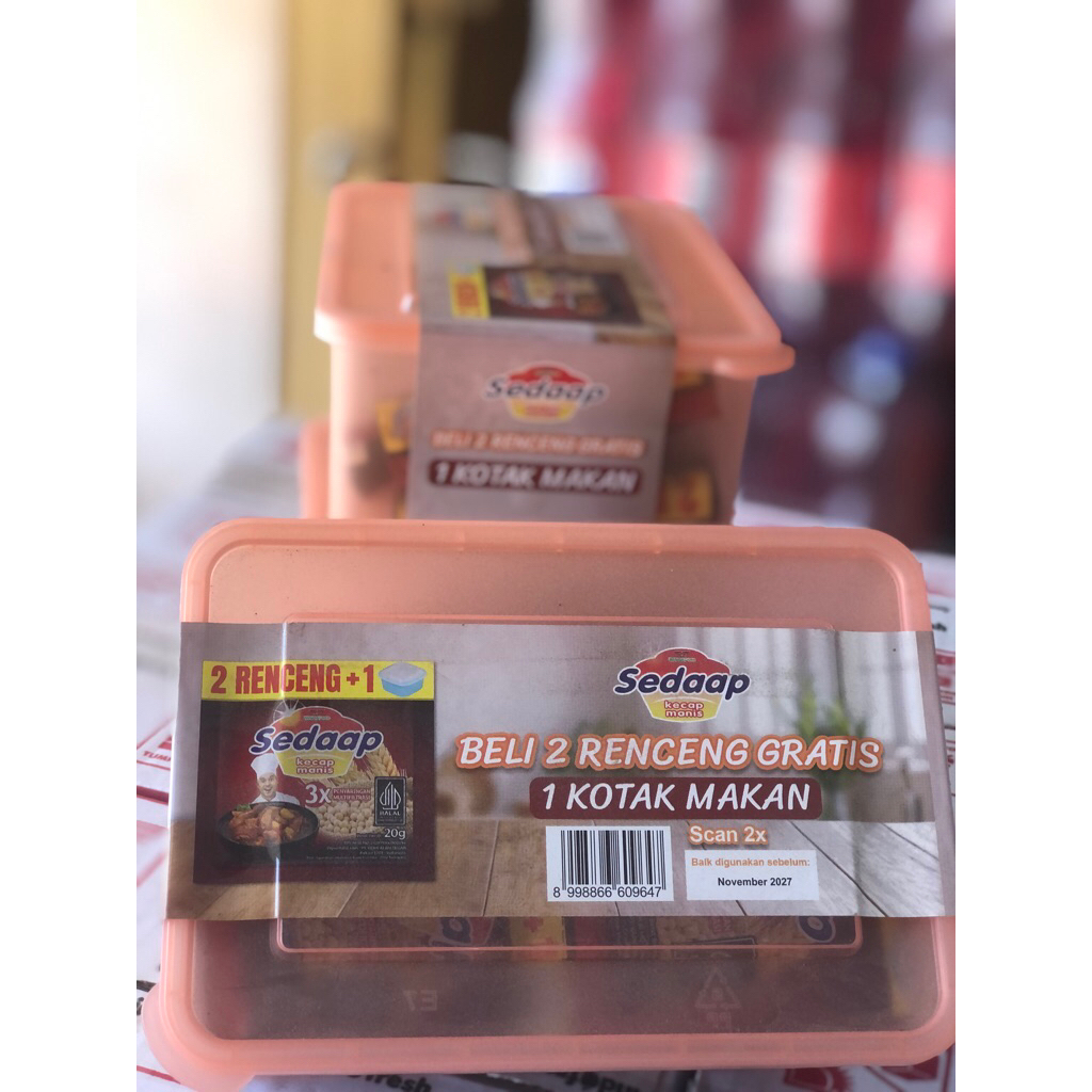 KECAP SEDAP RENTENG FREE TEPAK MAKAN