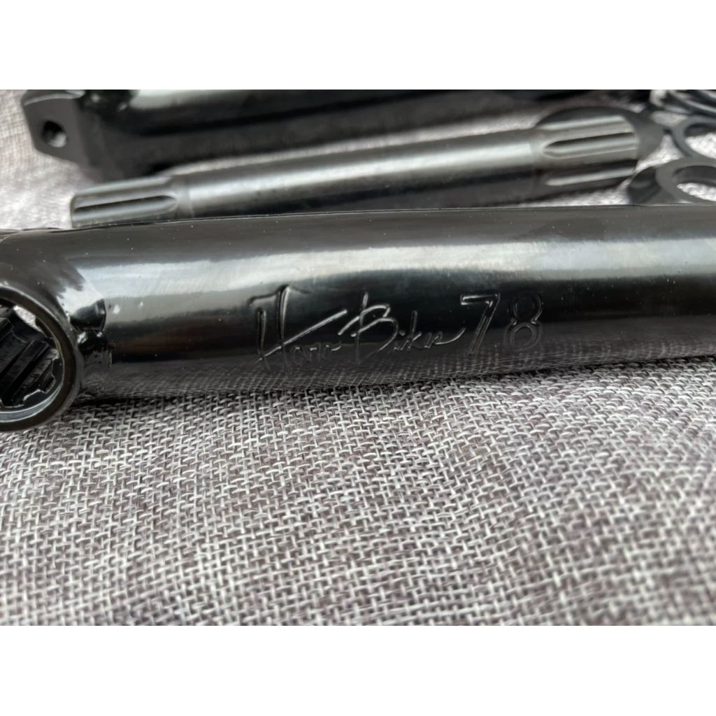 crank arm bmx mid bb haro bikes 78 3pcs tanpa bb