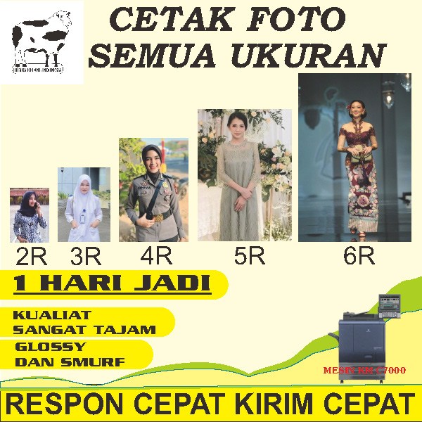 CETAK FOTO GLOSSY UKURAN 2R 3R 4R 5R 6R 8R | PRINT FOTO KERTAS GLOSSY | PRINT FOTO HD