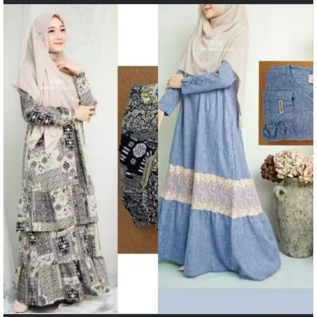 SALE jasmine by lidiahadiwinoto Innaya scarf ori jasmine by lidia hadiwinoto annaya dress cordelia d