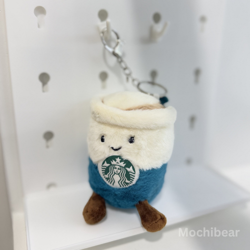 Mochibear | Starbucks Coffee Bag Charm Sbux Keychain Jellycat Coffee Cup Starbucks Tumbler Keychain 