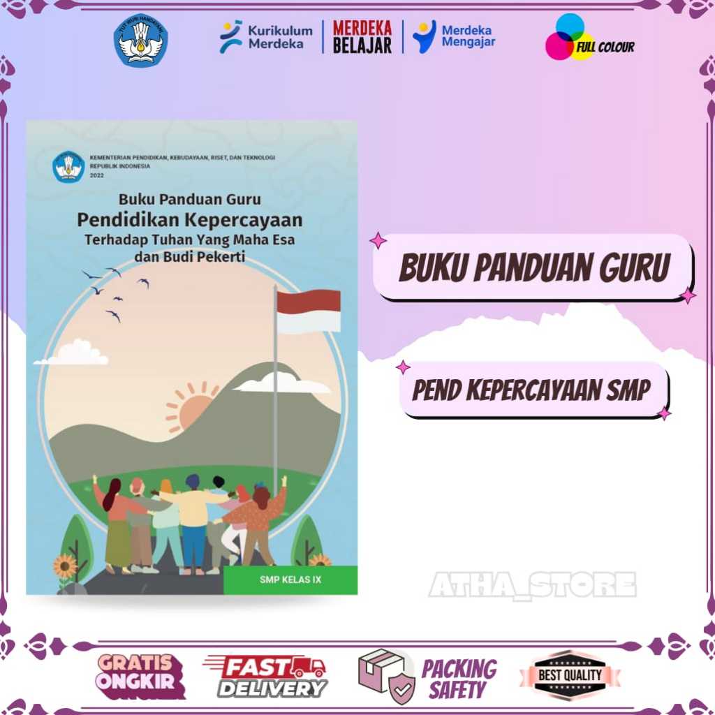 BUKU GURU KEPERCAYAAN KELAS 9 KURIKULUM MERDEKA SMP