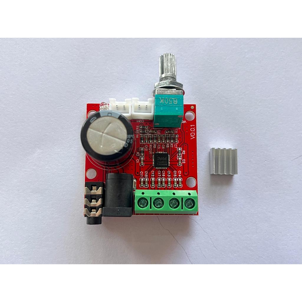 PAM8610 + POTENSIO STEREO AMPLIFIER CLASS D 2X15WATT 12VOLT DC