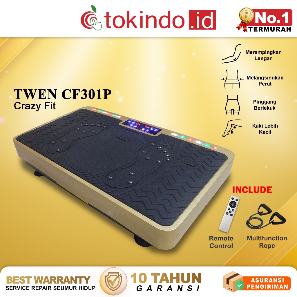 Crazy Fit Nature CF301P Alat Olahraga Alat Pelangsing Tubuh CrazyFit