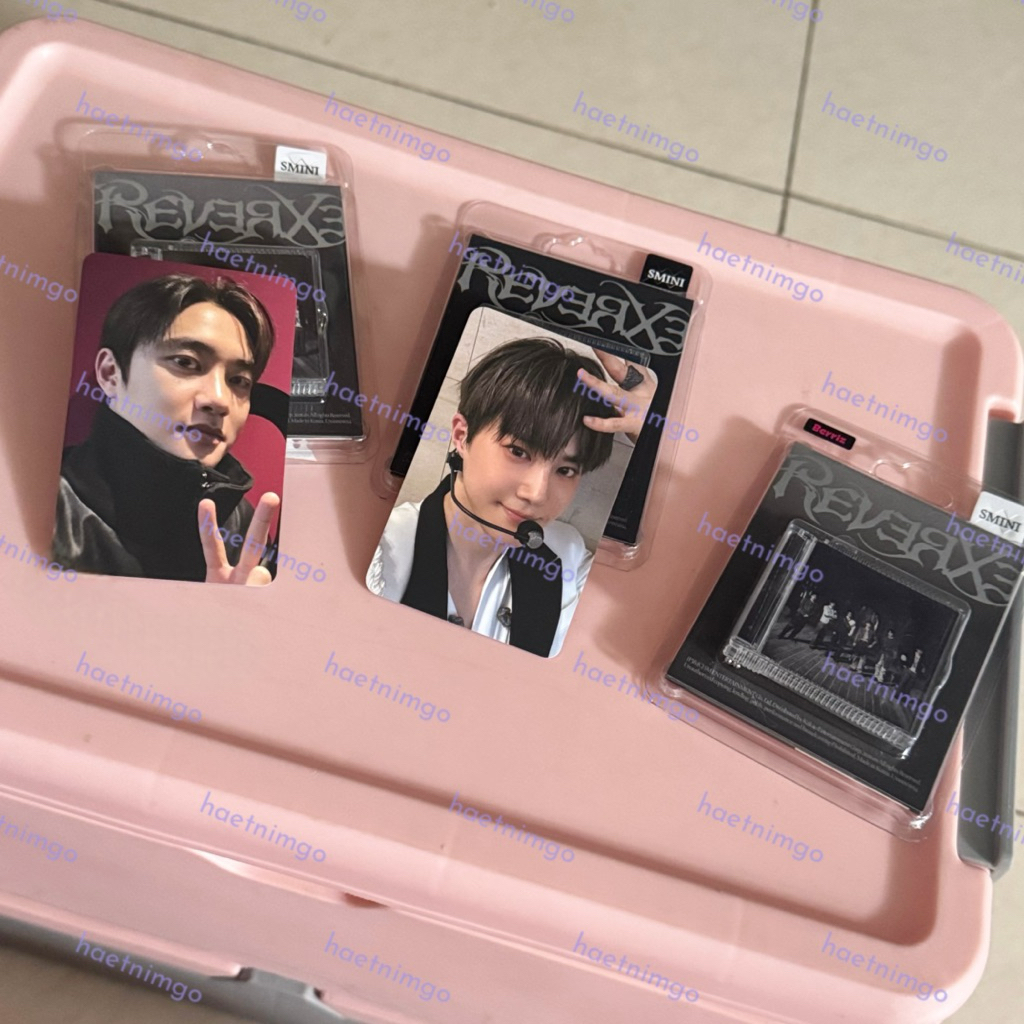 [ready sealed] big smini compact ex vision reverxe exo pc berriz photocard album suho kyungsoo lay k