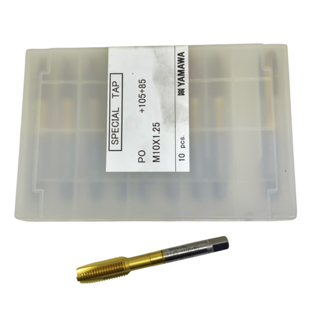 Tap M10 x 1.25 PO merk Yamawa original baru Tap M10x1.25 Lurus