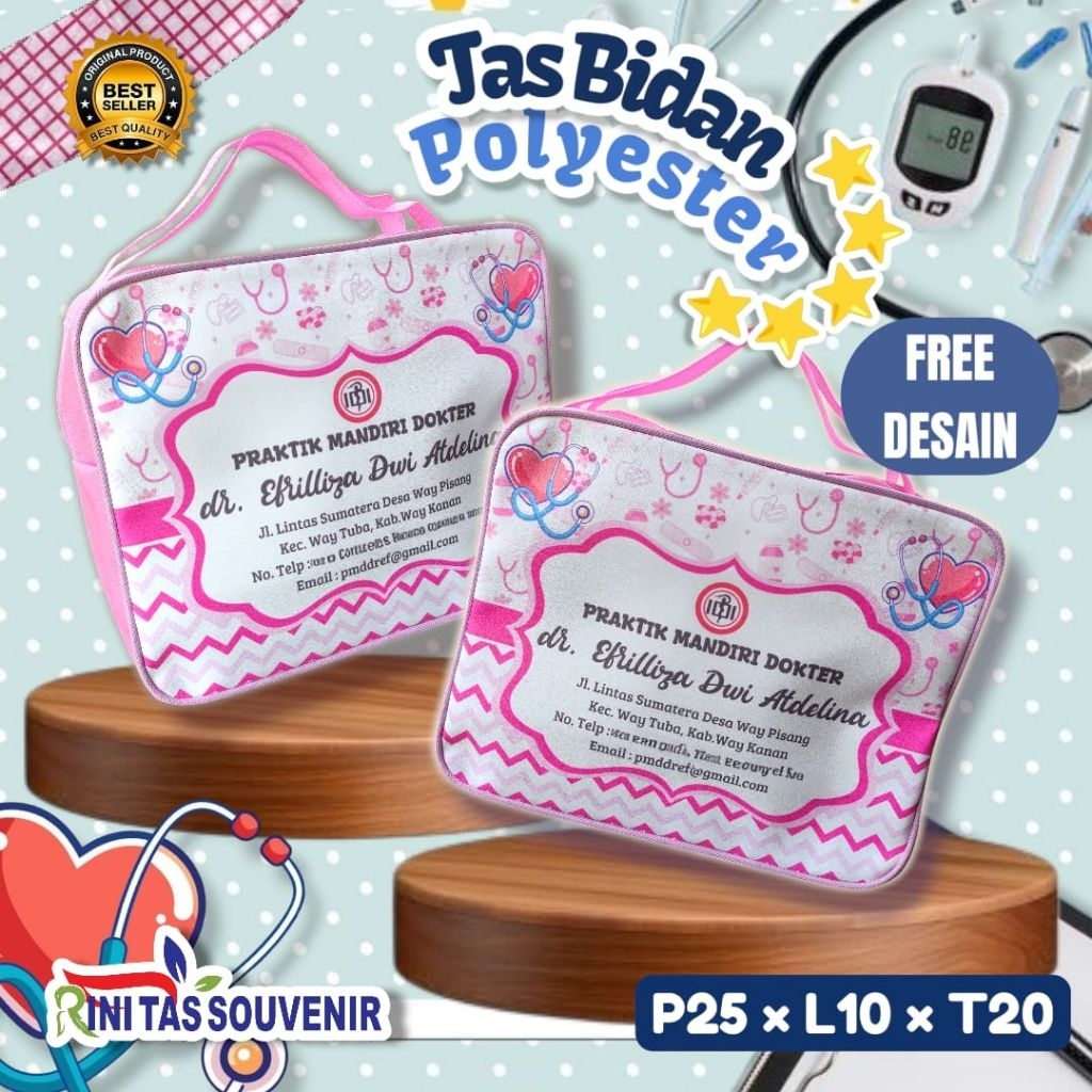 Tas Partus Bidan Tas Bidan Murah Tas Bidan Terlaris Tas Polyester Bidan