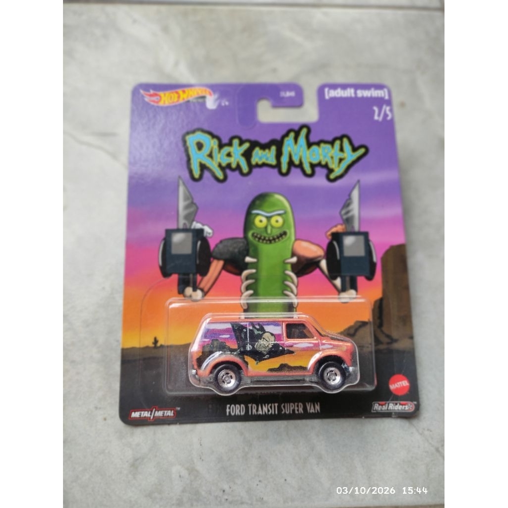 Hot wheels ford transit super van