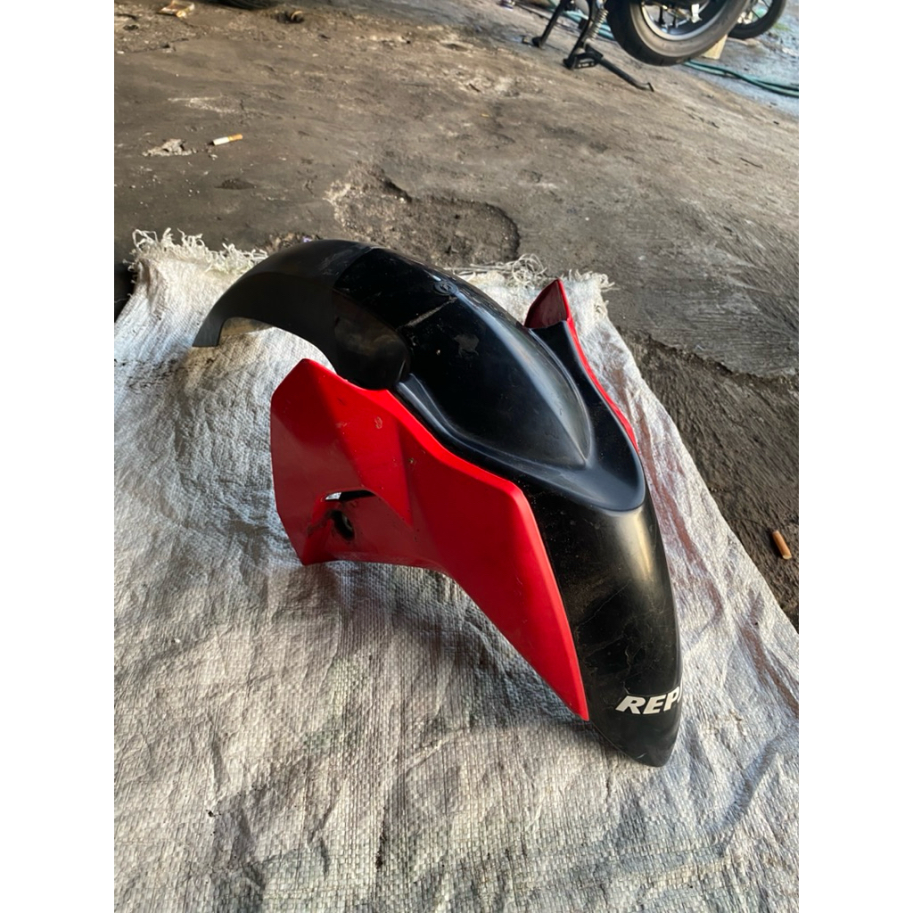 Spakbor slebor depan blade 110 old lama blade kecil repsol original copotan