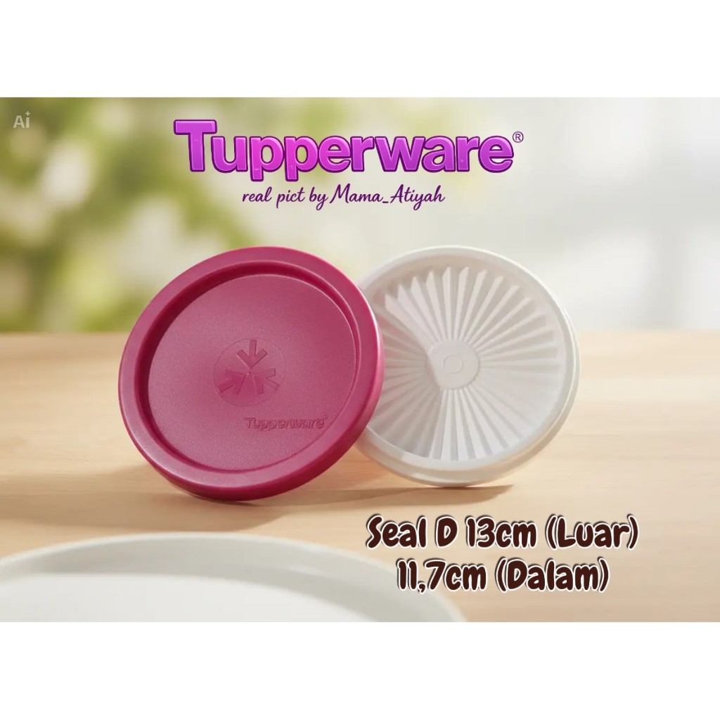TUTUP / SEAL D 13 cm // Kode A // CONDIMATE DUO // STAR BOWL//MOZAIK 1,2L// DECO 600ML// TOPLES 1,2L