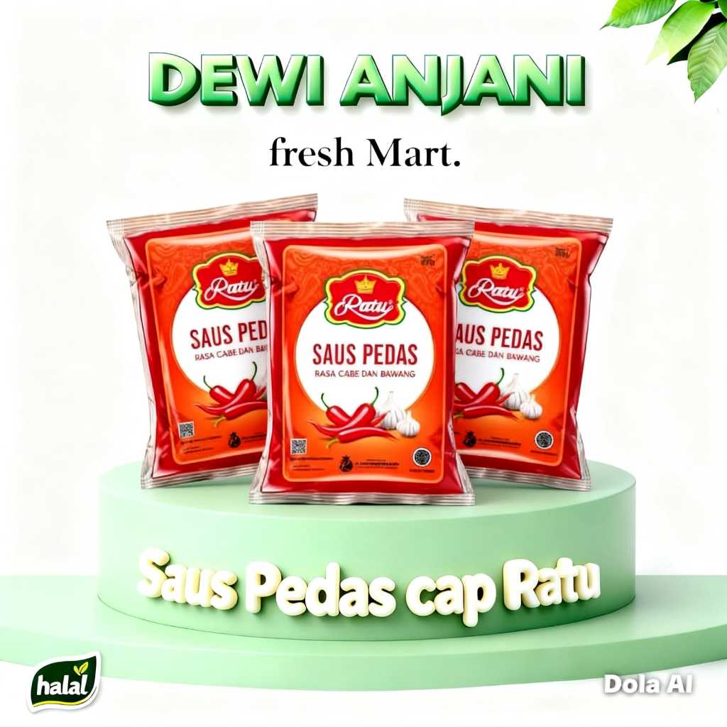 Saus Pedas Cap Ratu 620gr / SAOS CABE