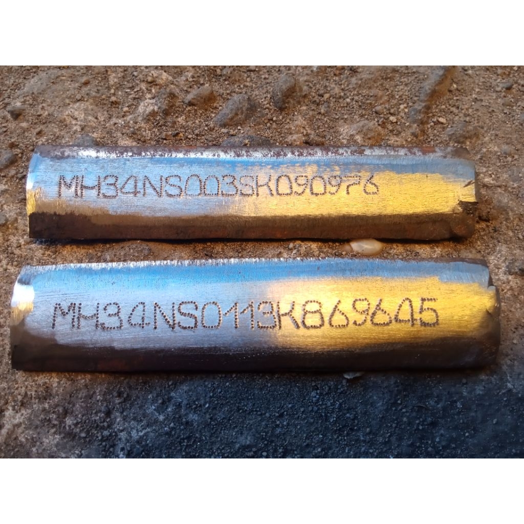 ketok nomor rangka Yamaha