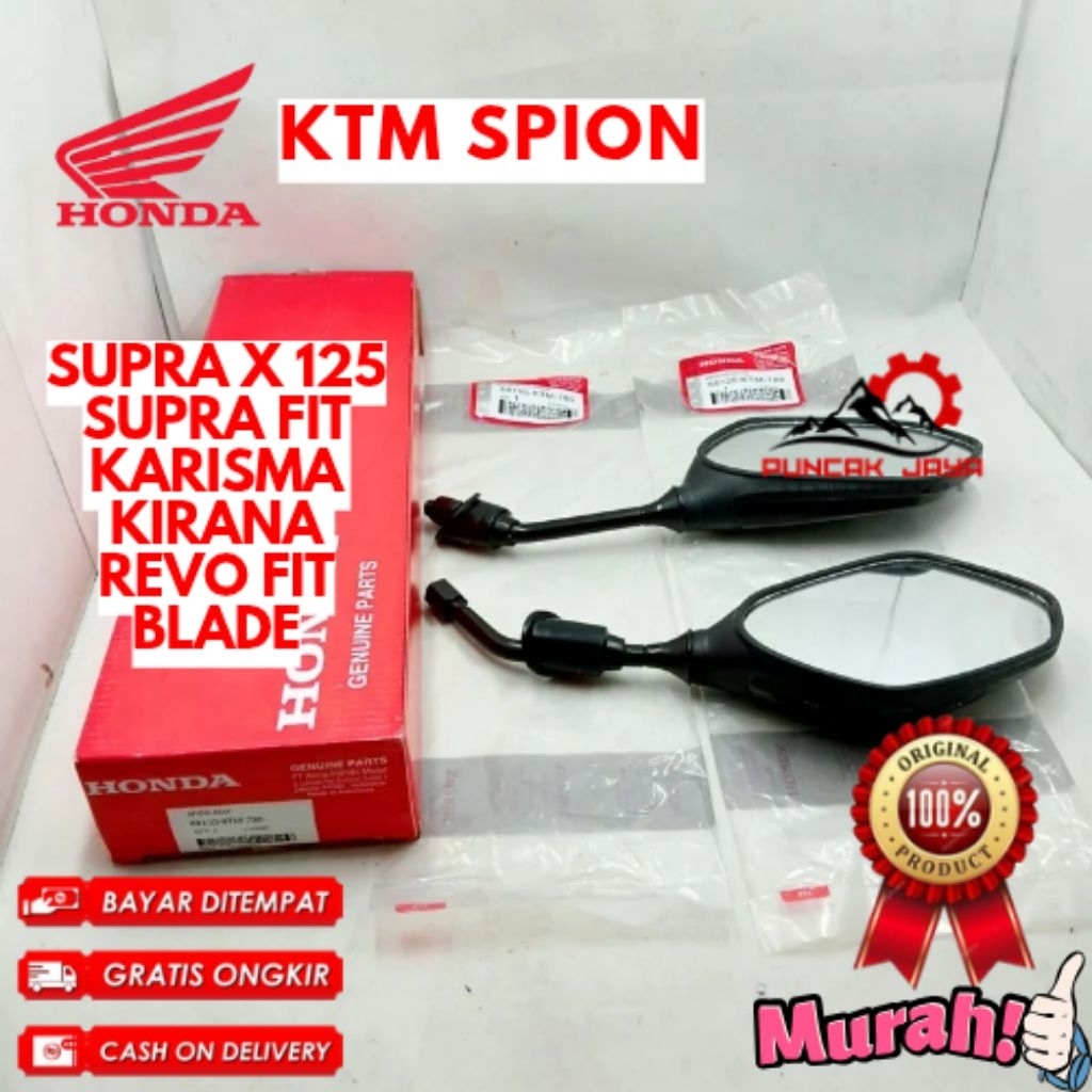 SPION ORIGINAL HONDA KODE KTM, SPION SUPRA X125, SPION SUPRA FIT, SPION KARISMA, SPION KIRANA, SPION