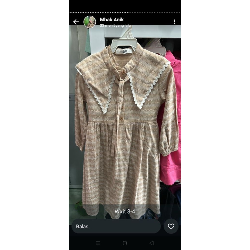 set overall exit anak