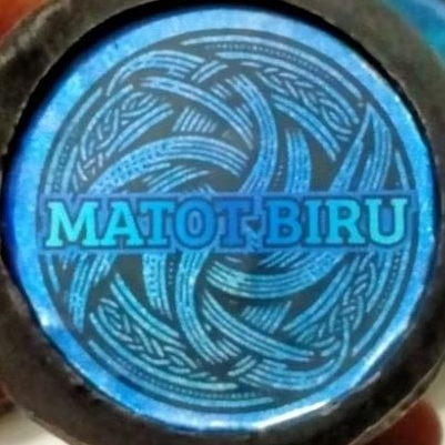 ( Gelasan Bocil spek SULTAN ) Gelasan matot SNAP FULL bahan matot BIRU (sisa dari kincir racikan tur