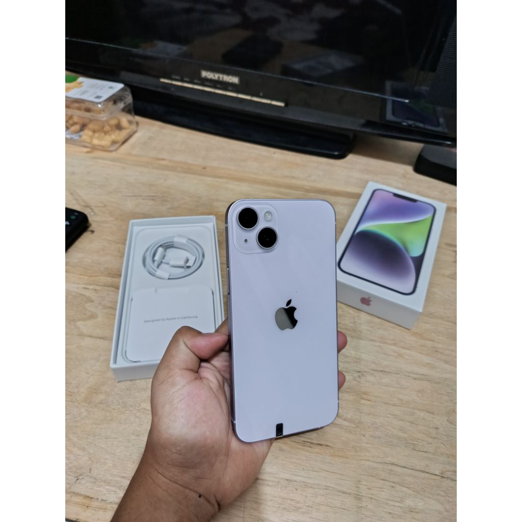 JUAL CEPAT IPHONE 14 PLUS 128 GB INTER ALL OPERATOR SECOND MURAH